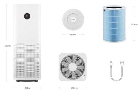 Фото - Очиститель воздуха Mi Air Purifier Pro H