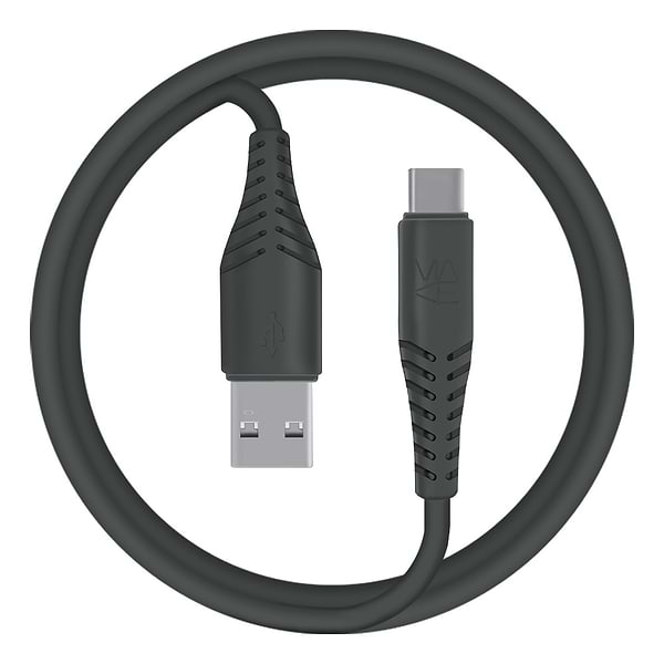 Фото - Кабель синхронизации данных MAKE USB to Type-C 2.4A 1м PVC Black (MCB-CP1BK)