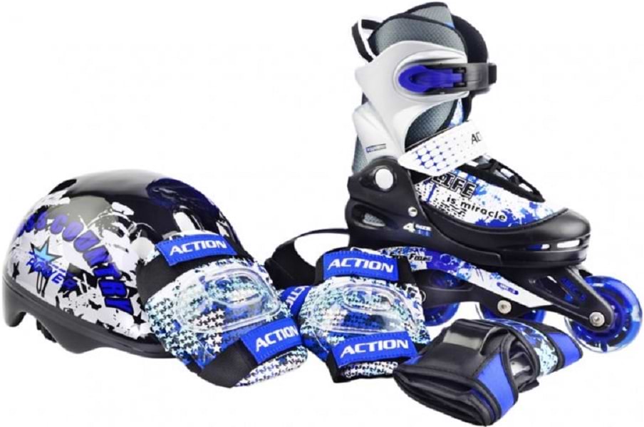 Ролики Action ZERO (компл) Blue 26-29 (PW117CE308905/26-29)