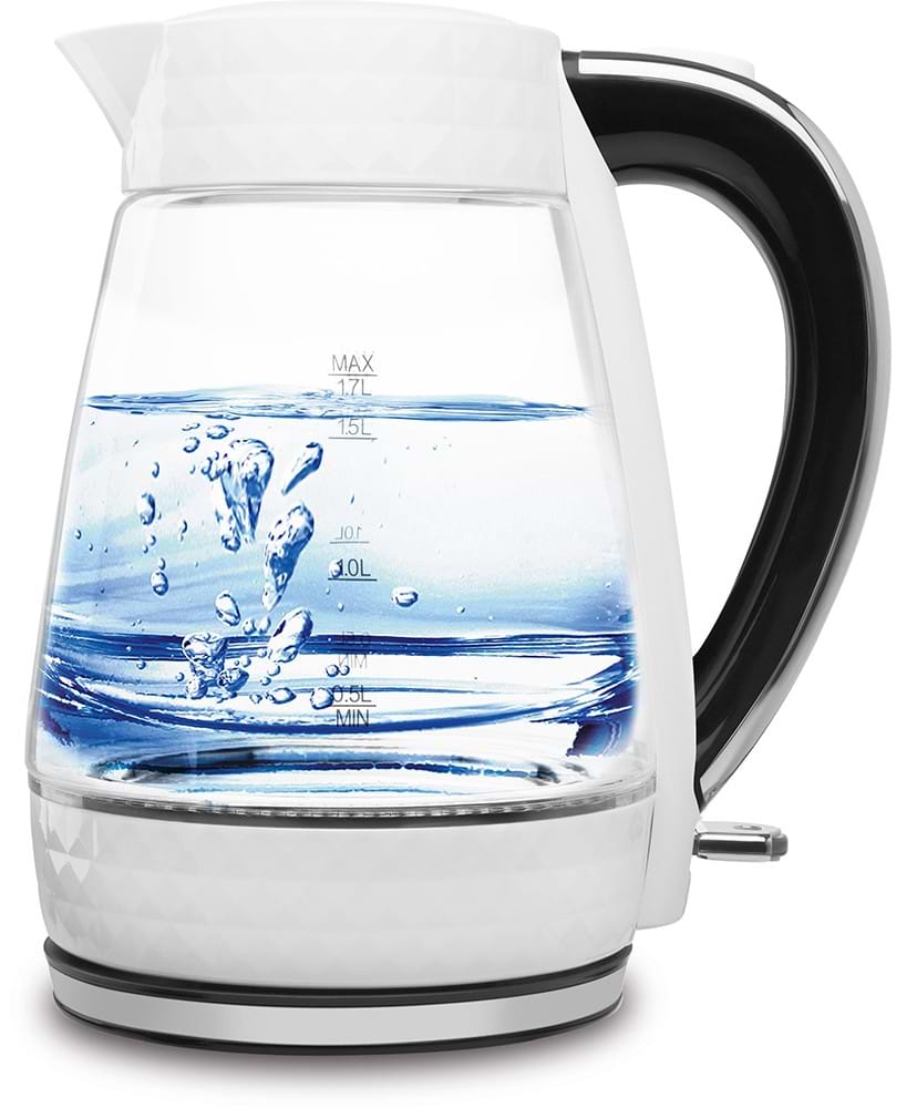 Електричний чайник Polaris PWK 1704CGL Diamond Black-White