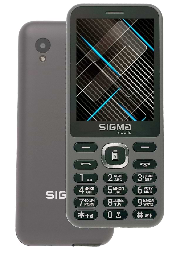 Фото - Мобільний телефон Sigma mobile X-Style 31 Power Dual Sim Grey