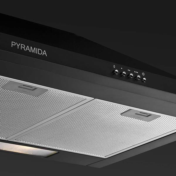Фото - Уценка - Вытяжка декоративная Pyramida KH 60 BL