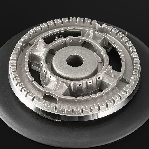 Фото - Варильна поверхня  газова Pyramida PFG 647 Black Luxe