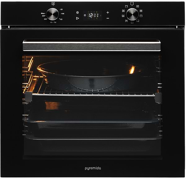 Фото - Духова шафа електрична Pyramida PO 92 EP GBL