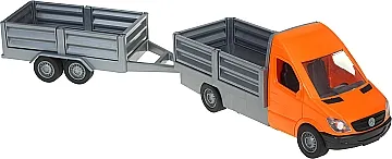 Фото - Автотранспорт Tigres ''Mercedes-Benz Sprinter'' бортовой с прицепом Оранжевый (39667)