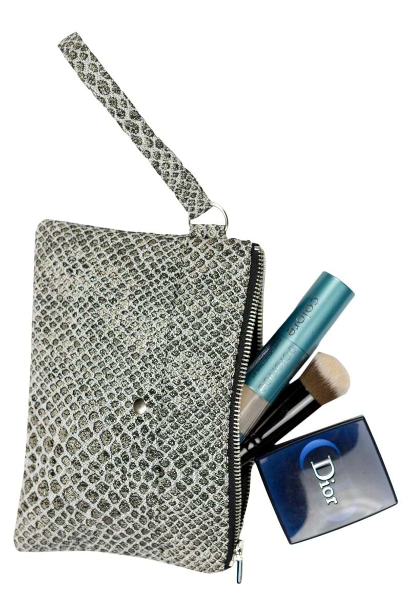 Косметичка ART KNIT Python бірюзова 14x21 см (037854)