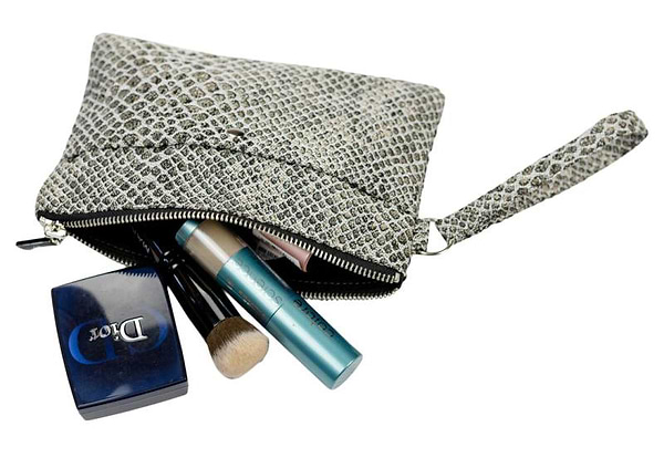 Фото - Косметичка ART KNIT Python бірюзова 14x21 см (037854)