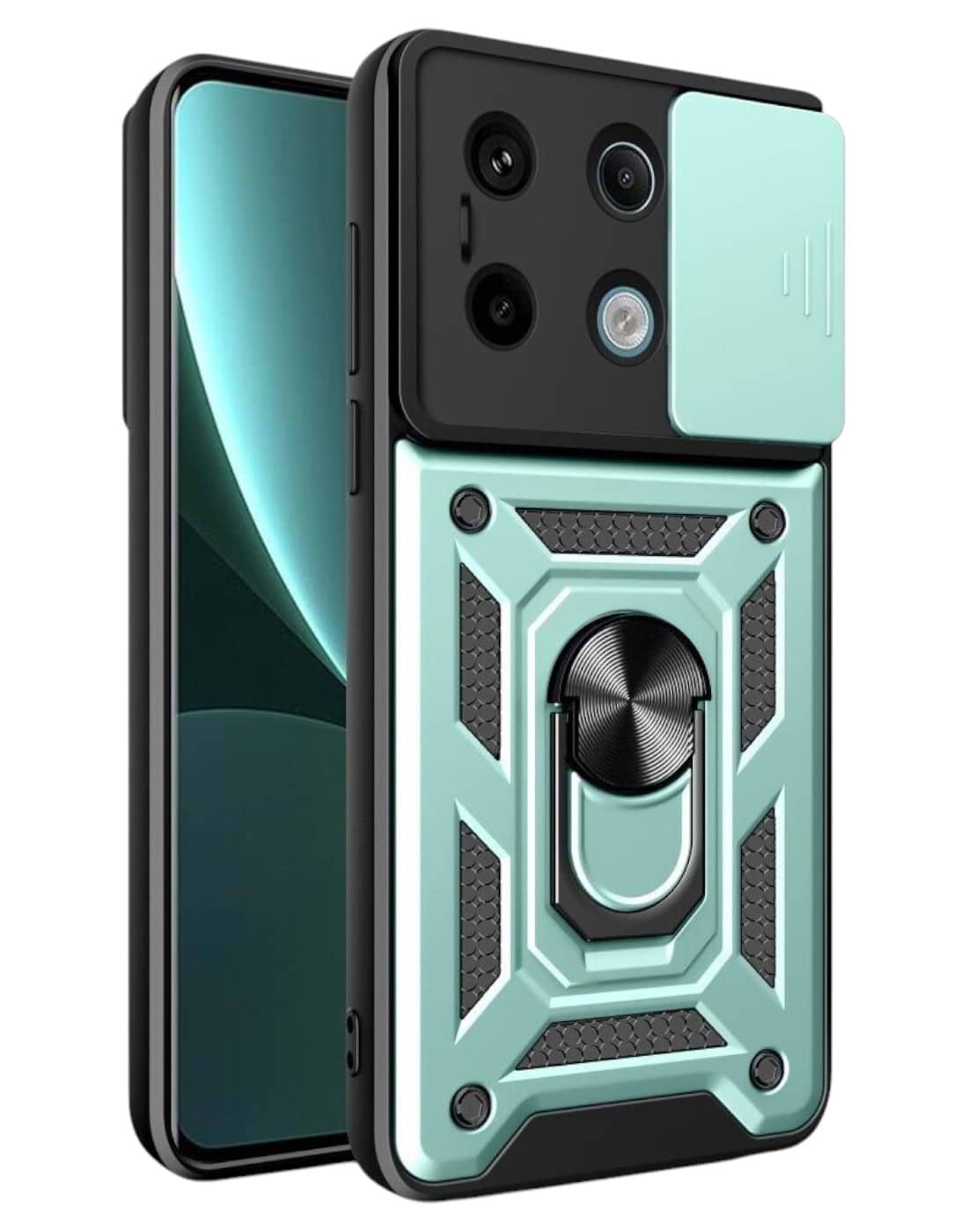 Чехол для смартфона BeCover Military for Poco X6 Dark Green (711008) - Фото 1