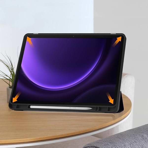 Фото - Чехол для планшета BeCover Flexible TPU Mate for Samsung Galaxy Tab S9 (SM-X710/SM-X716)/S9 FE (SM-X510/SM-X516B) 11.0" Don't Touch (712533)