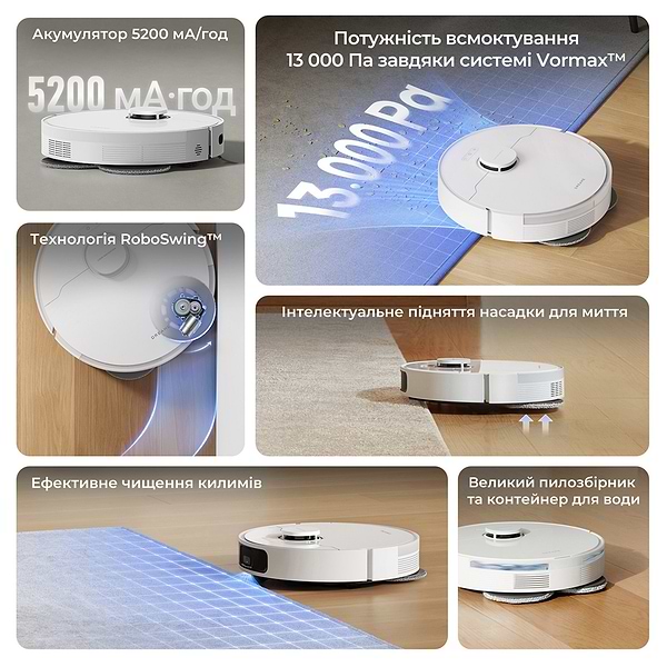 Фото - Робот-пилосос миючий Dreame Bot L40 (RLL42SDA-1)