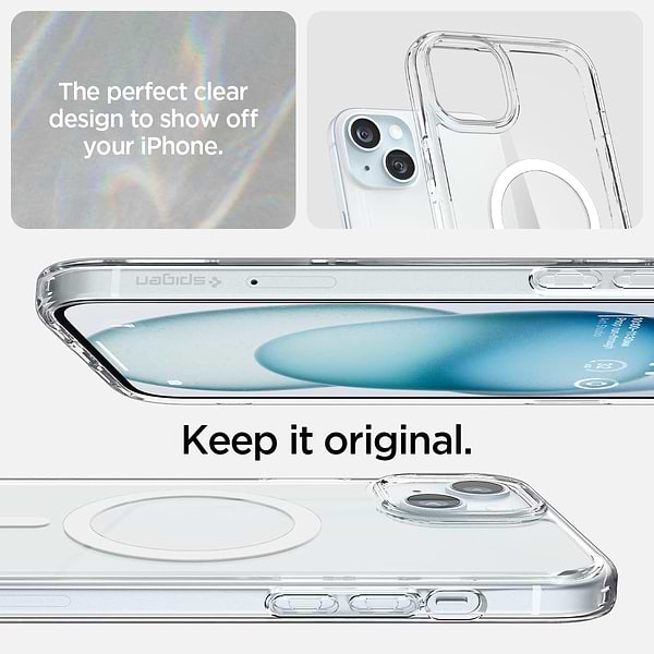 Фото - Чехол для смартфона Spigen for Apple iPhone 15 Plus Ultra Hybrid MagFit, White (ACS06660)