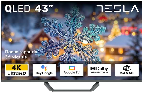 Фото - Телевізор Tesla Q43E655GUS