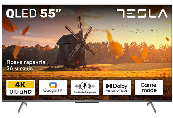 Фото - Телевізор Tesla Q55S935GUS Фото - Телевізор Tesla Q55S935GUS