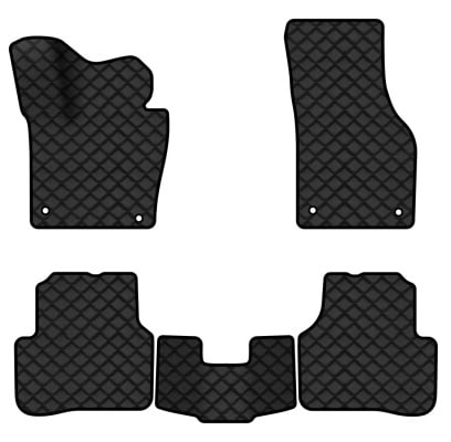 Коврики из экокожи в салон авто EVAtech ECO для Passat (B7) Volkswagen 2010-2014 7 поколение Sedan EU VW3694CQ5AV4BBB