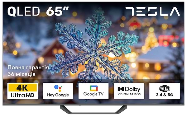 Фото - Телевізор Tesla Q65E655GUS