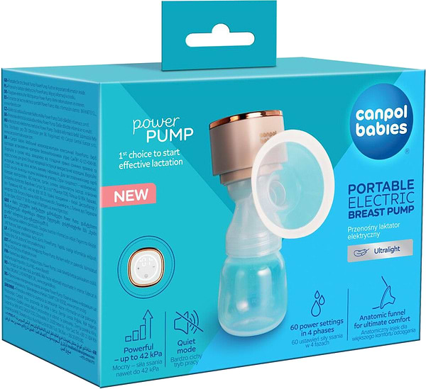Фото - Електричний молоковідсмоктувач Canpol babies PowerPump (20/107)