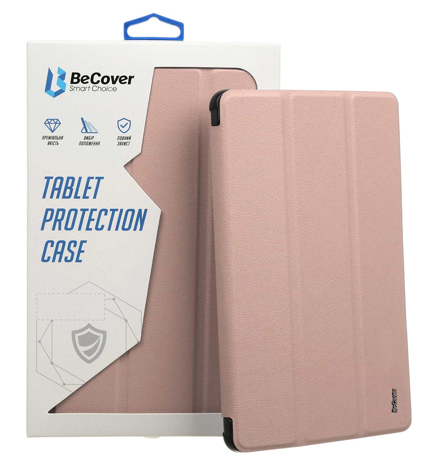 Чохол для планшета BeCover Smart Case for Samsung Galaxy Tab S9 (SM-X710/SM-X716)/S9 FE (SM-X510/SM-X516B) 11.0'' Rose Gold (710413) - Фото 1