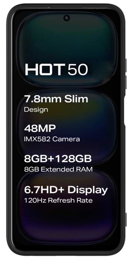 Фото - Чохол для смартфону BeCover for Infinix Hot 50 (X6720) Black (712282)