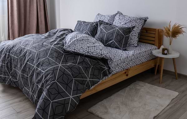 Фото - Комплект постельного белья ТЕП Quadro Star Grey (2-00880_25736)