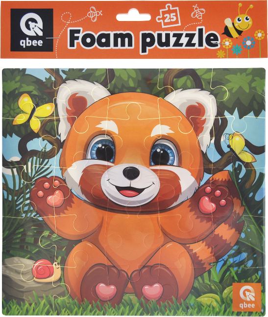 Фото - Пазли (3-4 роки) qbee 25 эл. "Єнотик" (QB100-001)