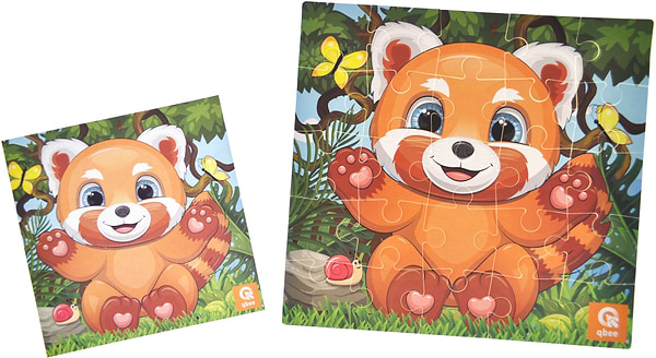 Фото - Пазли (3-4 роки) qbee 25 эл. "Єнотик" (QB100-001)