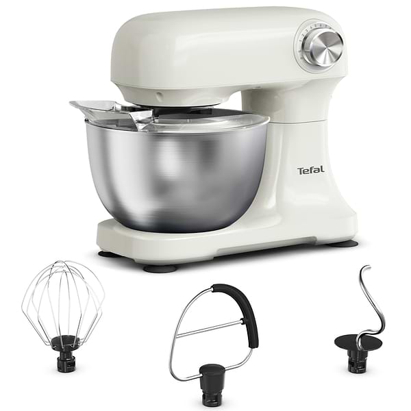 Фото - Планетарный миксер Tefal QB140AF0 Bake Easy Фото - Планетарный миксер Tefal QB140AF0 Bake Easy