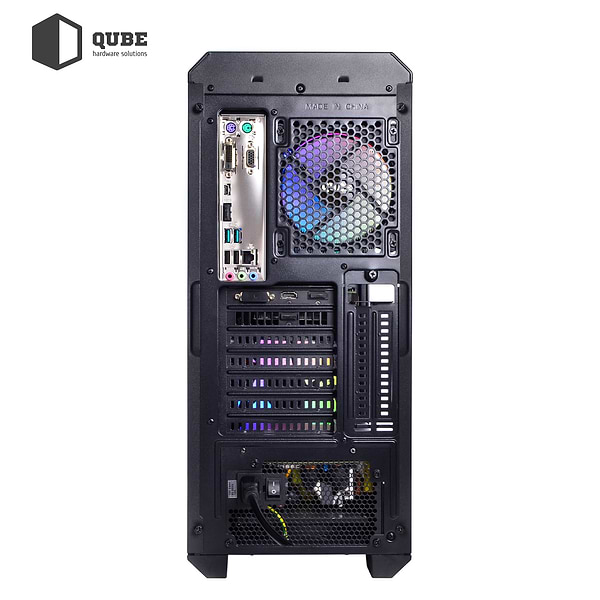 Фото - Уцінка - Системний блок QUBE QB i9 10900F RTX3080 10GB 3222 (i910900FRTX308010GB3222)