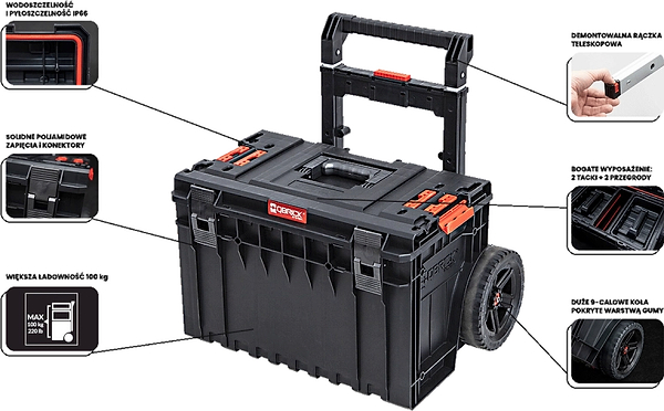 Фото - Ящик для инструментов Qbrick System ONE Cart 2.0 (SKRWQCOCCZAPG003(