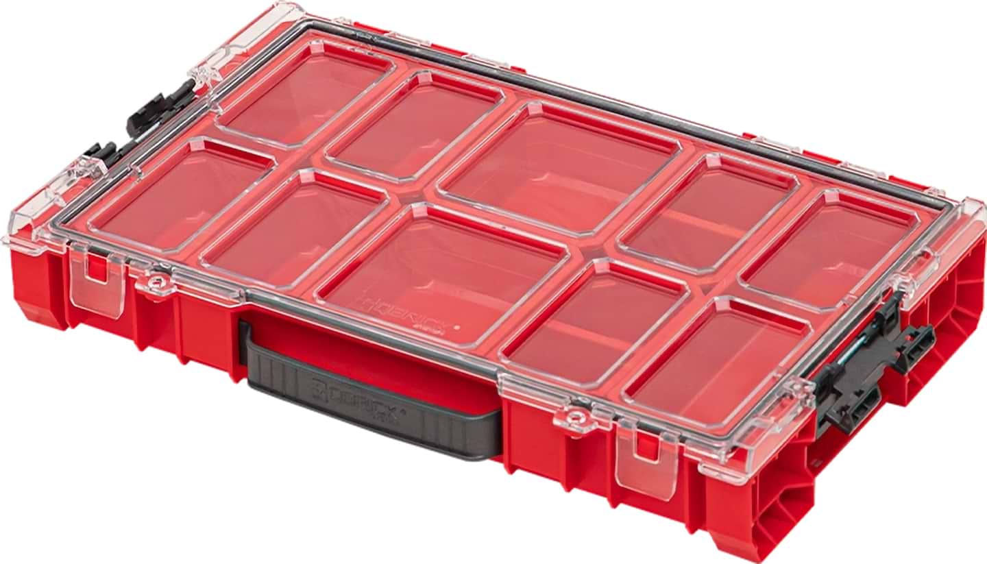 Ящик для інструментів Qbrick System PRO ORGANIZER 100 Red UHD 450 x 296 x 79 (ORGQPRO100CZEPG003)
