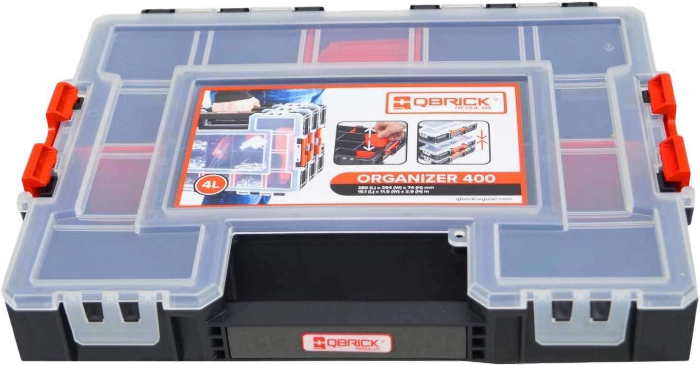 Органайзер для інструментів Qbrick System REGULAR 400 380x294x74 мм (ORGQR400CZAPG001)