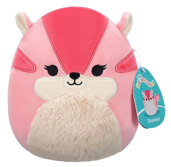 Фото - Мягкая игрушка животное SQUISHMALLOWS БУРУНДУК ДИАНАЛИ 19 см (SQCR06613)