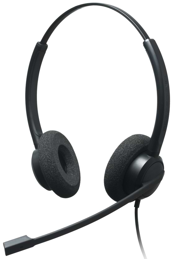 Гарнітура дротова ADDASOUND Crystal 2732 Black - Фото 1
