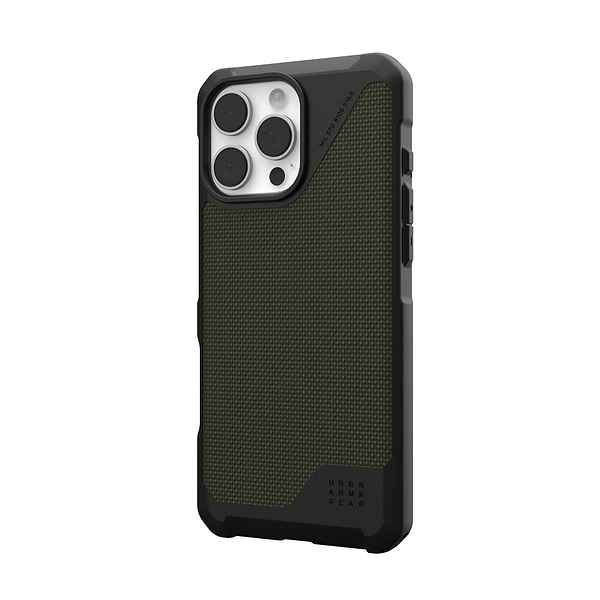 Фото - Чохол для смартфону UAG for iPhone 16 Pro Max, Metropolis LT Magsafe, Kevlar Olive (114453113972)