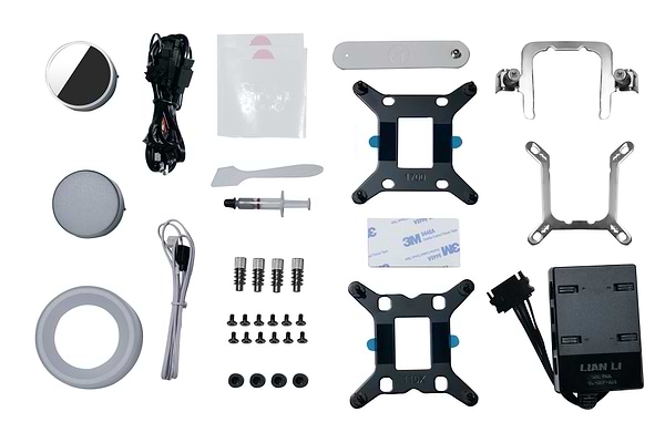 Фото - Водяная система охлаждения Lian Li Galahad II LCD SL-INF 360 White (G89.GA2ALCD36INW.00)