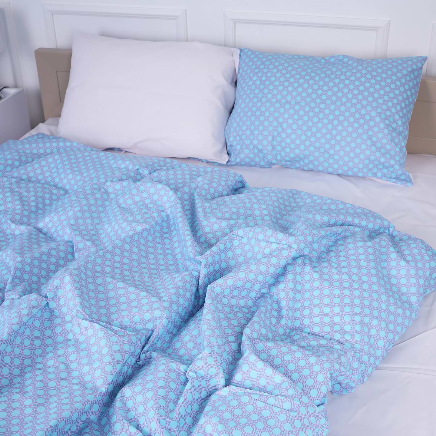 Комплект постельного белья MirSon King Size 220х240 см 17-4803 Ronchillone Бязь (2200009162206)