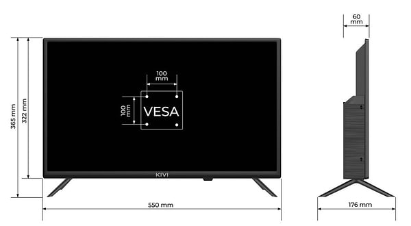 Фото - Телевизор KIVI 24H760QB