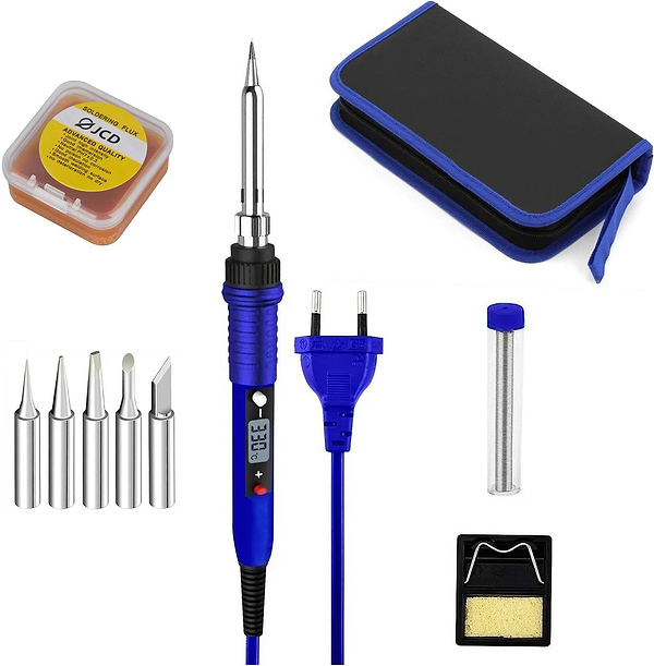 Фото - Паяльник INSPIRE набор QH908BLU-6TK-BD-EU