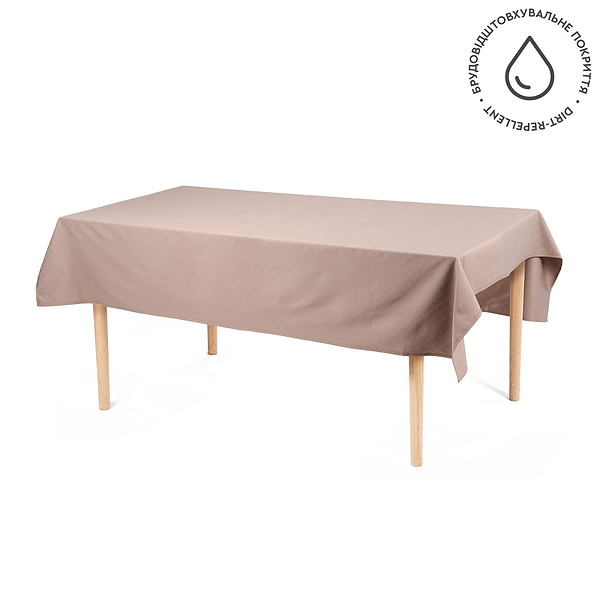 Фото - Скатертина прямокутна Sonex Sienna 150х180 см бежева (SO102570)
