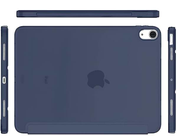 Фото - Чохол для планшета BeCover Tri Fold Hard for Apple iPad Air (4/5) 2020/2022 10.9'' Deep Blue (711128)