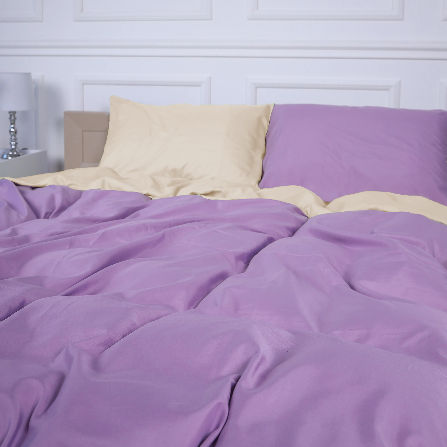 Комплект постельного белья MirSon Margolles (12-0712 + 16-3310) Mikrosatin Premium 175х210 см (2200007245307)