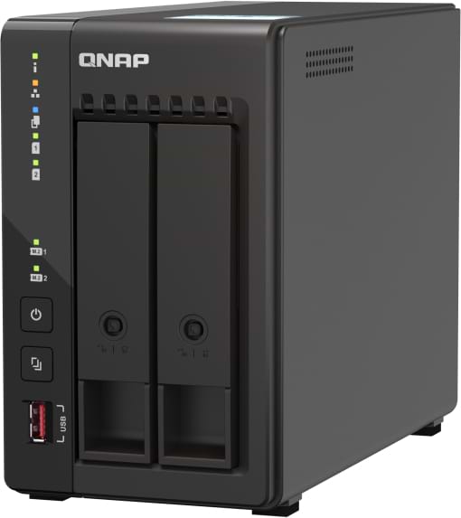 Фото - Мережеве сховище без HDD QNAP TS-253E-8G