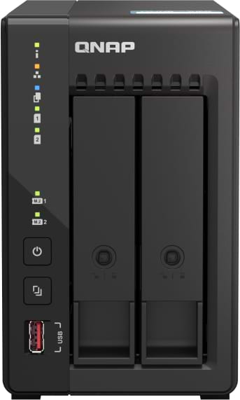 Фото - Мережеве сховище без HDD QNAP TS-253E-8G