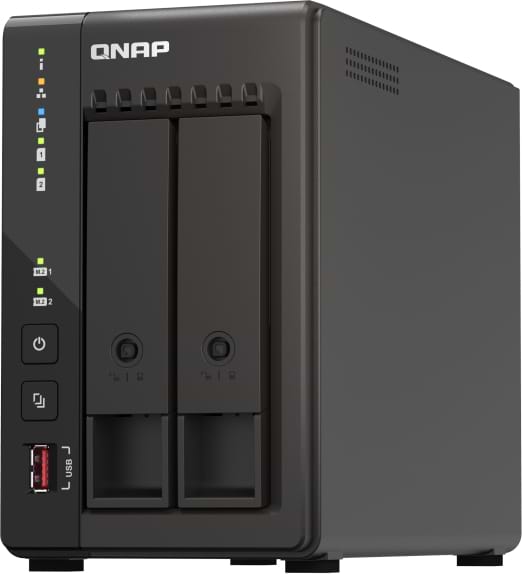 Фото - Мережеве сховище без HDD QNAP TS-253E-8G