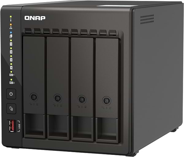 Фото - Сетевое хранилище без HDD QNAP TS-453E-8G