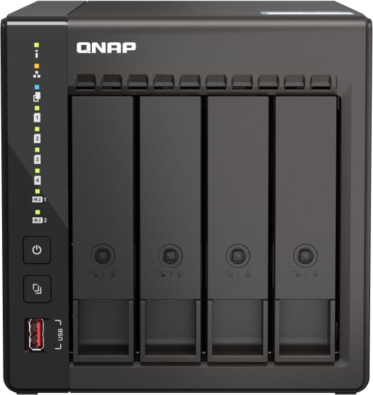 Фото - Сетевое хранилище без HDD QNAP TS-453E-8G