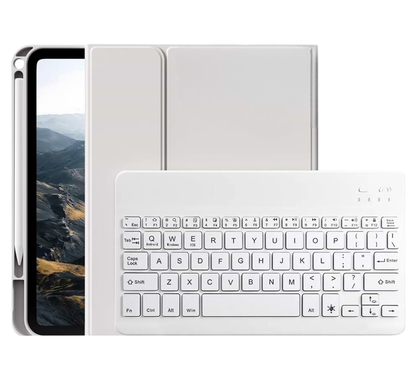 Чохол-клавіатура для планшета BeCover for Apple iPad Pro 13" M4 2024 Gray (713004) - Фото 1