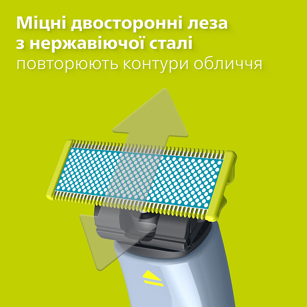 Фото - Сменные лезвия для бритвы Philips OneBlade 2 шт. (QP225/50)