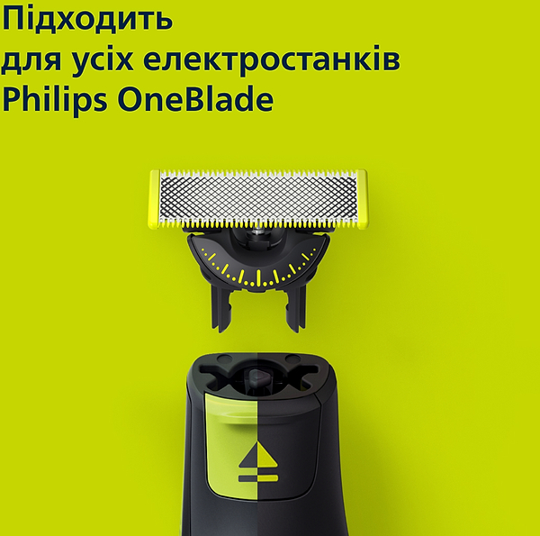 Фото - Сменные лезвия для бритвы Philips OneBlade 360 QP440/50