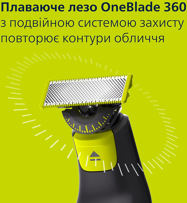 Фото - Сменные лезвия для бритвы Philips OneBlade 360 QP440/50
