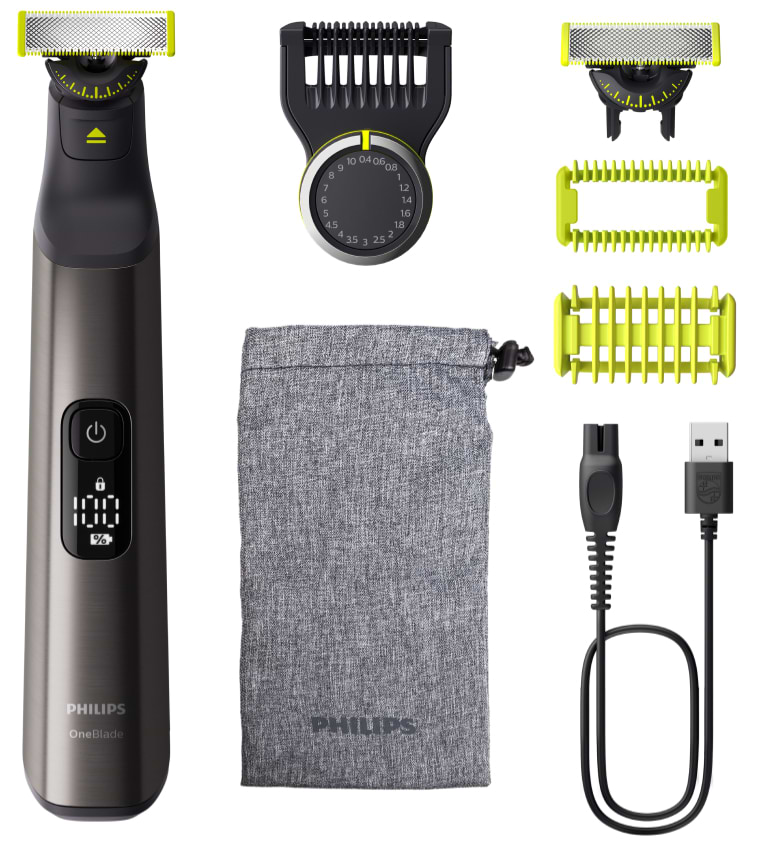 Электростанок Philips OneBlade Pro 360 QP6552/15 для лица и тела - Фото 1